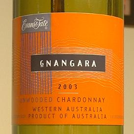 Unwooded Chardonnay - 2003 - Gnangara